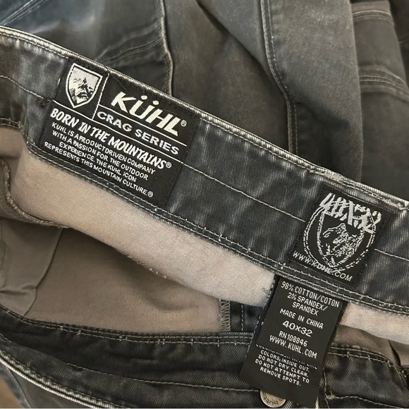 KUHL RYDR Men's Black Jeans 40x32 - Picture 6 of 11